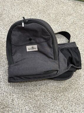 Babymust Hip Seat Carrier adjustable gray/black